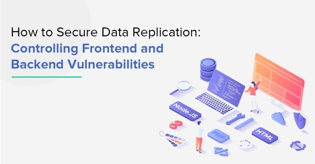 Secure data replication