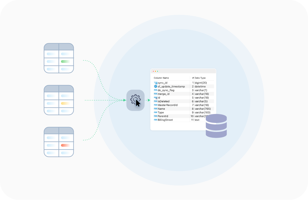automated schema adjustments