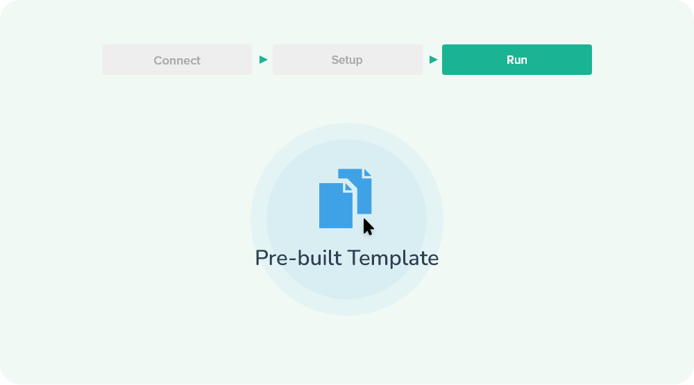 template setup wizard